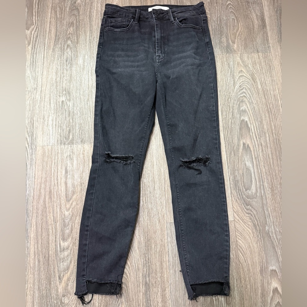 Buckle Black Distressed Women's Jeans